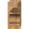 Ekena Millwork Balboa Craftsman Rough Sawn Outlooker, Western Red Cedar, 8"W x 16"D x 16"H OUT08X16X16BOA04RWR - alternate 2